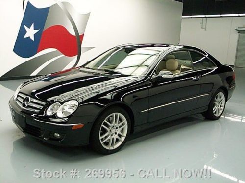 2009 mercedes-benz clk350 heated seats sunroof only 41k texas direct auto