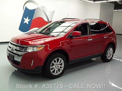 2011 ford edge sel htd leather rear cam 18&#039;s 40k miles texas direct auto