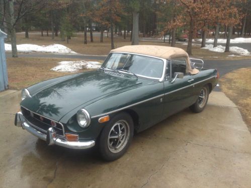 1972 mg mgb roadster