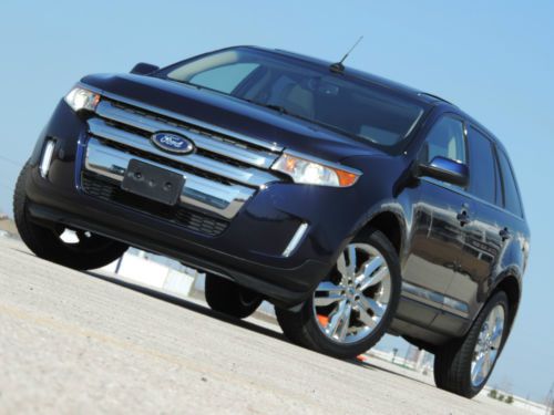 2011 ford edge limited 3.5l 23k like new htd lther seats navigation panoramaroof