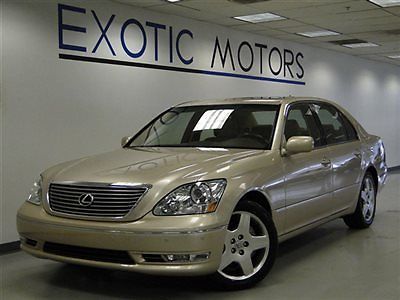 2005 lexus ls430!! nav rear-cam a/c&amp;htd-sts pdc mark-levinson/6cd xenons 1-owner