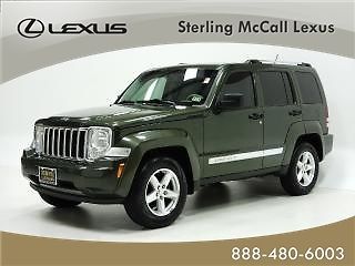 2008 jeep liberty rwd 4dr limited passenger airbag fog lights security system