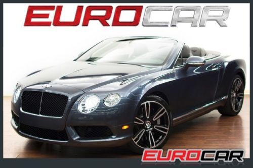 2013 bentley continental gtc v8 convertible mulliner package 9000 miles