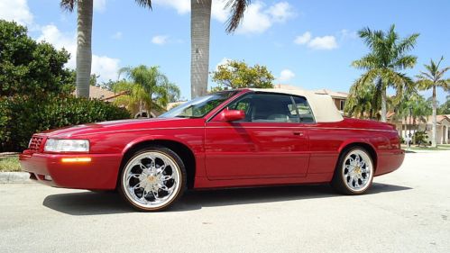 2000 cadillac eldorado etc convertible , 45k act miles , brand new vogues