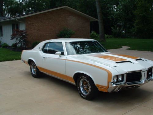 1972 hurst olds indy pace car w/power sunroof 1 of 220 made
