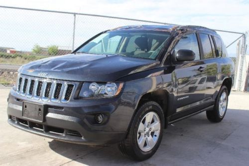 2014 jeep compass sport damaged rebuilder only 4k miles runs gas saver wont last