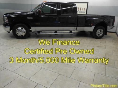 07 f350 dually 2wd lariat 92k miles leather certified warranty we finance texas