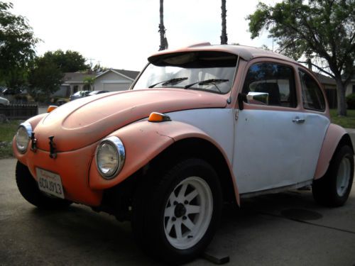 1968 vw beetle, baja volkswagen bug 1600cc swing axle many new parts no reserve