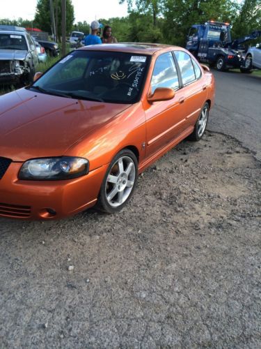 2004 nissan sentra se-r  6-speed will  need engine work,extra clean