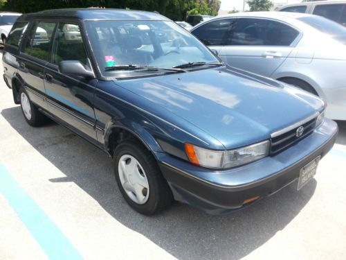 1991 toyota corolla all-trac wagon 4wd