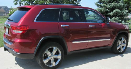 2012 Jeep Grand Cherokee Limited 4X4 Deep Cherry Red 4-Door 3.6L  1 Owner, US $27,990.00, image 1