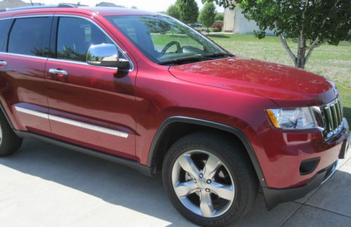 2012 Jeep Grand Cherokee Limited 4X4 Deep Cherry Red 4-Door 3.6L  1 Owner, US $27,990.00, image 2