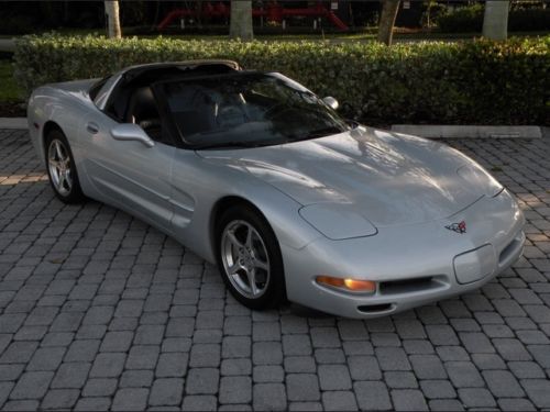 00 corvette 6-speed manual coupe heads up display leather memory package