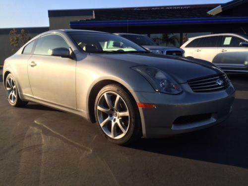 Stunningly clean infiniti g35 coupe - only 34k miles- full service records