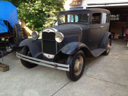 1931 model a ford slant window 4 dr sedan