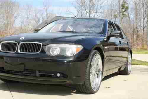 Purchase used 2003 BMW 745i Sport 22" Verde Wheels Clean ... Purchase used 2003 BMW 745i Sport 22" Verde Wheels Clean ...