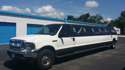 Suv ford excursion limousine 2001 tuxedo 200&#034;  20 passenger one owner