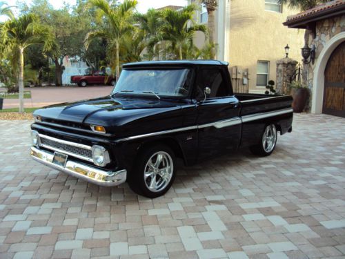 1966 chevy c/10 resto mod pro touring pro street bbc 427 foose wheels