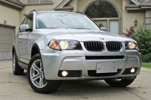2006 bmw x3 3.0l all wheel drive pirelli tires panoramic roof clean condition