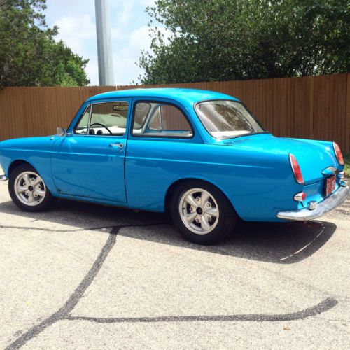 1963, vw, type 3, notchback, push button, super rare, runs &amp; drives, clean title