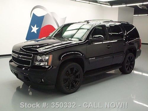 2013 chevy tahoe lt sunroof htd leather dvd 22&#039;s 24k mi texas direct auto