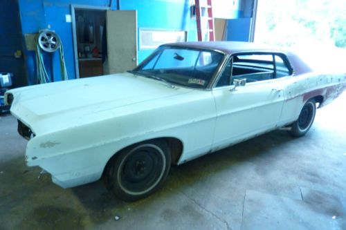 1968 ford galaxie 500 v8 auto 2dr project car not running pu central nj