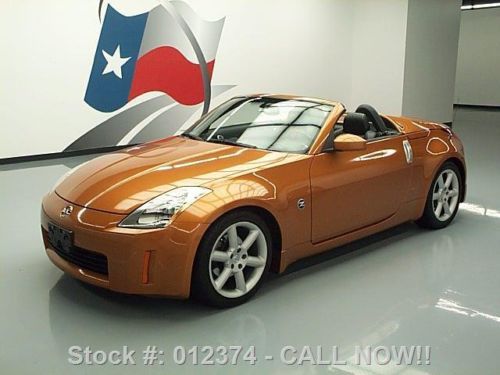 2004 nissan 350z touring convertible 6-spd leather 59k texas direct auto