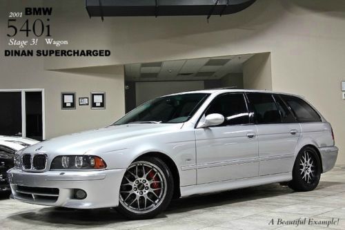2001 bmw 540iat dinan supercharged stage 3 *only 73k mls* rare &amp; beautiful wow!!