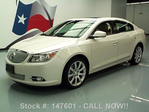2012 buick lacrosse touring pano roof nav hud 19&#039;s 35k texas direct auto
