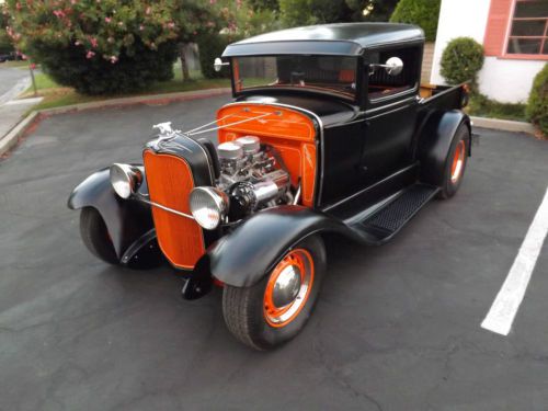 Buy used 1931 Ford Pickup Model A Hot Rat Street Rod Truck ... 12v cooling fan wiring 