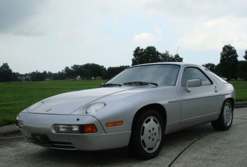 1989 porsche 928 s4 silver/linen automatic 56k miles sunroof well maintained