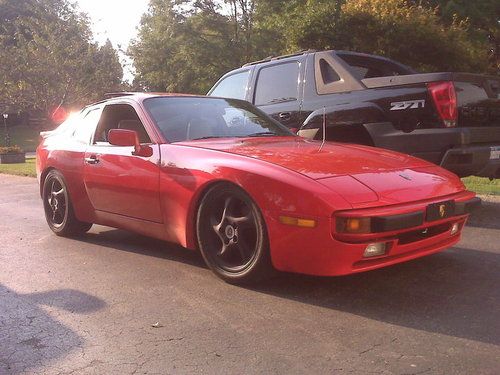 Beautiful porsche 944, red, 44255 original miles