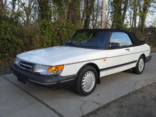 Saab 900 s convertible 80,000 &#034;nice&#034;