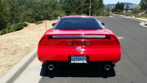 Acura nsx super charged 1995 nsx-t 16.000 low miles like new