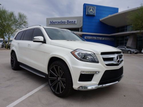 Gl550 4matic 4.6l navigation diamond white w tan int , wheels, loaded