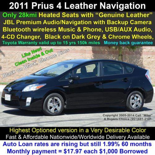 Leather+navigation, solar roof+moonroof, jbl+bluetooth usb rear camera+warranty!