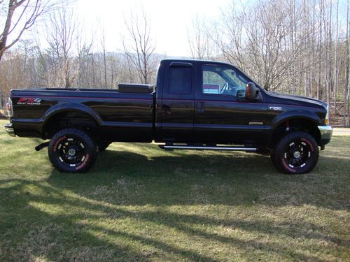 2004 ford f-250 super duty xlt extended cab, super cab, 4d 8ft bed, 6.0l turbo