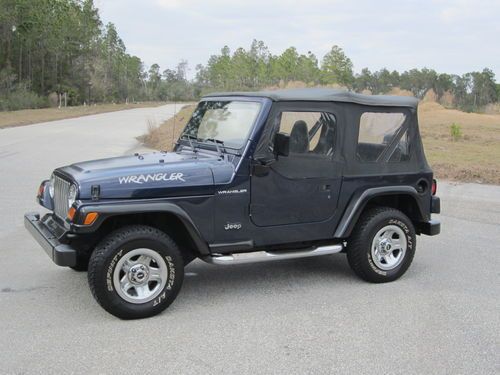 1997.98.99,2000,2001 jeep wrangler se sport utility 2-door 2.5l