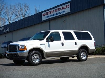 2001 ford excursion limited 4x4 7.3l power stroke diesel leather texas 1 owner