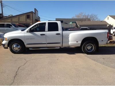 White 5.9 diesel 2004 crew cab automatic 2wd low miles cd