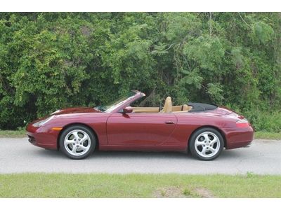 Fl 2 owner clean carfax no accidents cabriolet convertible both tops 31k miles