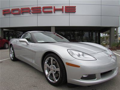 2010 corvette 6 speed, one owner, all original, silver over black leather, clean