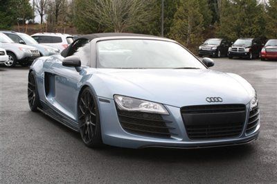 2011 audi r8 spyder. brand new adv1 wheels. hofele lip, exhaust and much more..