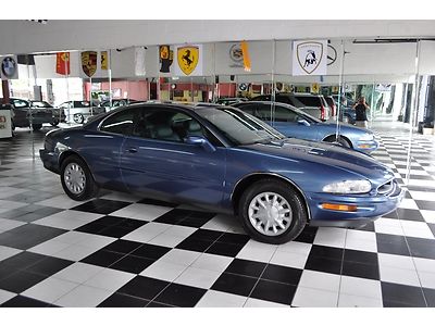 1998 buick riviera supercharged*fl car*low miles*heated seats*warranty*