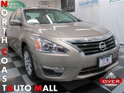 2013(13)altima s 2.5 fact w-ty only 11k go button keyless cruise phone aux save!
