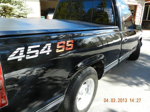 91 ss 454 7.4l v8 gm factory muscle pickup limited addition