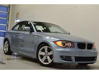 11 bmw 128i coupe sport convenience value 16k financing leather steptronic clean