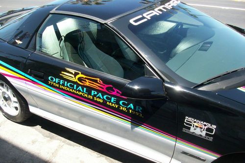 1993 chevrolet camaro z28 pace car with 1,400 miles