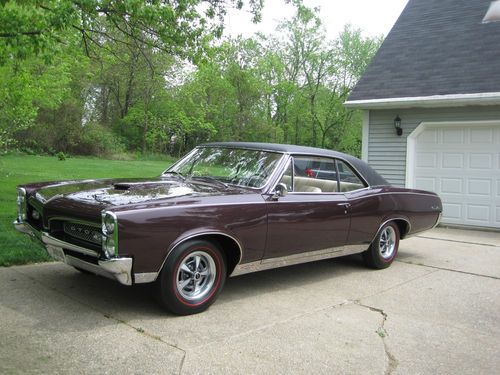 1967 pontiac gto 400 cubic inch ho (plum mist) - very rare!