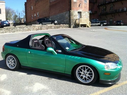 Buy Used 1993 Honda Civic Del Sol Si Jdm Motor Swap B16a Car Is Built Right Clean Quick In Dighton Massachusetts United States For Us 6 999 00